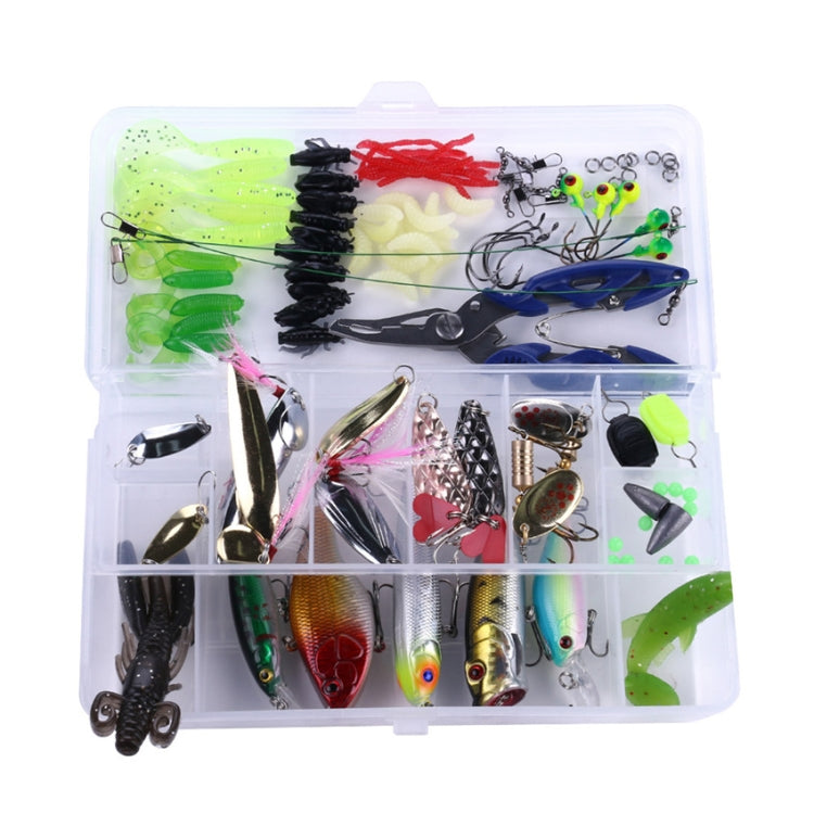 HENGJIA Isco Artificial Macio para Pesca de Robalo, Acessórios para Pesca em Água Doce, 110 Peças / Caixa
