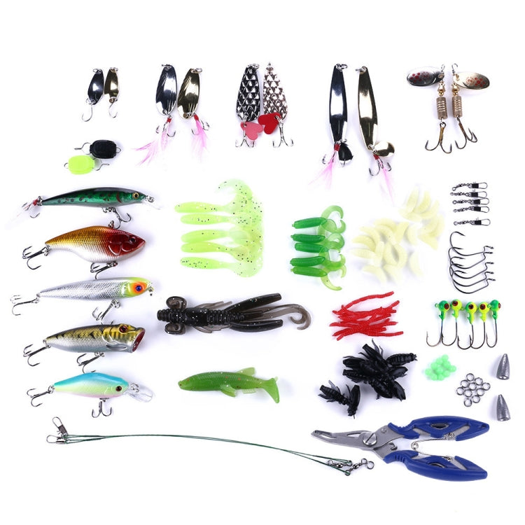 HENGJIA Isco Artificial Macio para Pesca de Robalo, Acessórios para Pesca em Água Doce, 110 Peças / Caixa