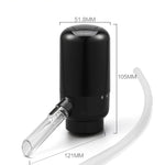 Electric Red Wine Decanter Dispenser,Style:, Red ABS, Stainless Steel, Stainless Steel With Base