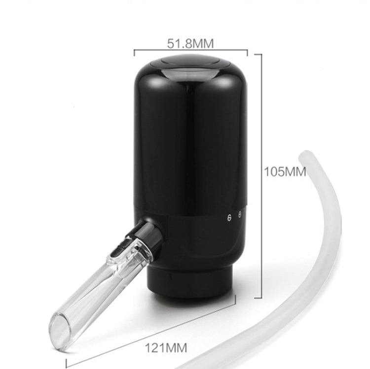 Electric Red Wine Decanter Dispenser,Style:, Red ABS, Stainless Steel, Stainless Steel With Base