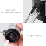 Electric Red Wine Decanter Dispenser,Style:, Red ABS, Stainless Steel, Stainless Steel With Base