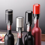 Electric Red Wine Decanter Dispenser,Style:, Red ABS, Stainless Steel, Stainless Steel With Base