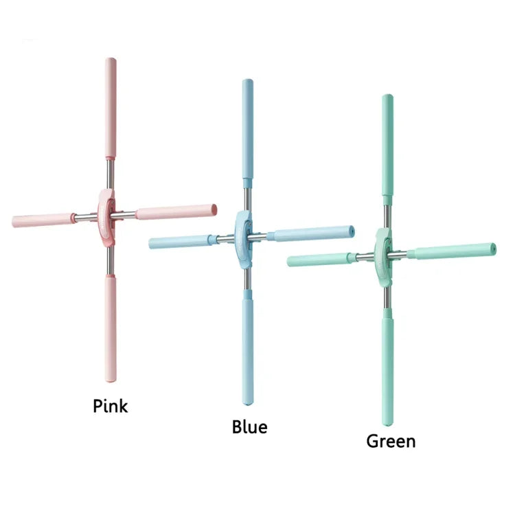 CHANGKUAI Corrector de Corcunda para Yoga, Ajustável, Ombros Abertos, Vara de Treino em Pé, Rosa, Azul, Verde