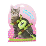 Trela Ajustável Confortável Anti-Fuga para Gato, S, L