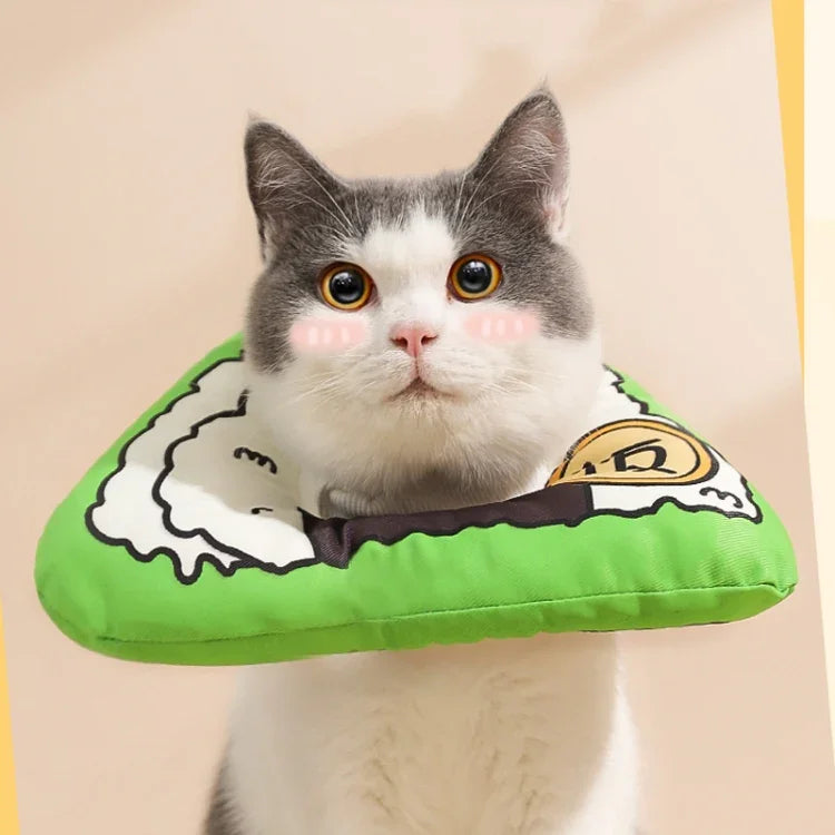 Colar Elizabeth para Gato Gatinho Colar Anti-Lambedura, Tamanho:, S, M, L