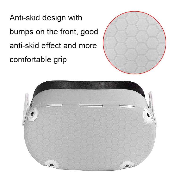 Capa Antichoque e Antipoeira para Oculus Quest 2, Branco, Vermelho, Azul, Preto