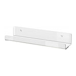 Home Kitchen Office Books Wall Mounted Acrylic Shelf, Acrylic Shelf 30x10x6cm, Acrylic Shelf 40x10x6cm