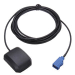 Amplificador de Antena GPS Satélite para Navegação DVD de Carro GPS-01 Interface SMA/FAKRA-C, Base Magnética
