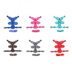HT-864 Corda de Tração para Animais Colete Peitoral Respirável Refletor para Cão, Tamanho:, S, M, L, XL
