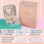 Kids DIY Beaded Bracelet Kids Jewelry Accessories, Rainbow Sugar With Storage Box, Heart of  Ocean With Storage Box, Sakura Pink With Storage Box, Rainbow Sugar Without Box, Heart of  Ocean Without Box, Sakura Pink Without Box