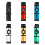 Kazoo Profissional Metálico com Tom Ajustável, Kazoo com Tom (Dourado), Kazoo com Tom (Verde), Kazoo com Tom (Prateado)
