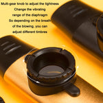 Kazoo Profissional Metálico com Tom Ajustável, Kazoo com Tom (Dourado), Kazoo com Tom (Verde), Kazoo com Tom (Prateado)