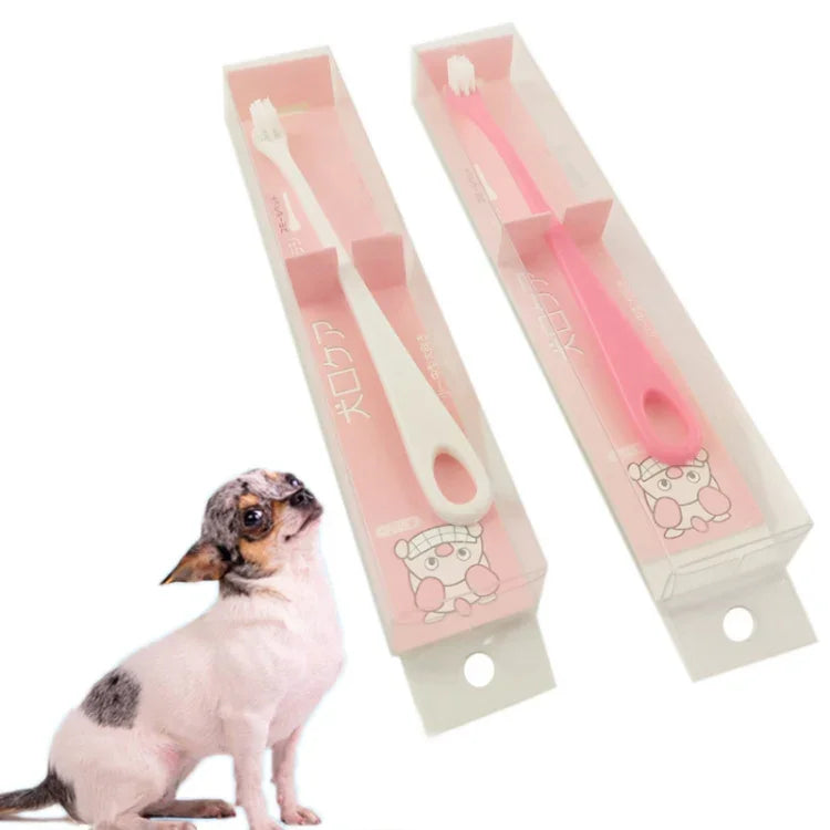 3 PCS Escova de Dentes Suave para Proteção das Gengivas de Animais, Produtos de Limpeza Oral, Escova de Dentes Suave para Gengivas de Animais