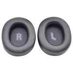 2pcs Capa de Espuma para Auriculares JBL E55BT, Cor: Sem LR, Preto, Azul, Cinzento, Vermelho, Verde, Cinzento, Sem LR, Veludo Espesso, Rede de Futebol Espessa