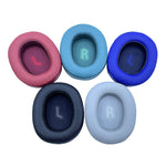 2pcs Capa de Espuma para Auriculares JBL E55BT, Cor: Sem LR, Preto, Azul, Cinzento, Vermelho, Verde, Cinzento, Sem LR, Veludo Espesso, Rede de Futebol Espessa
