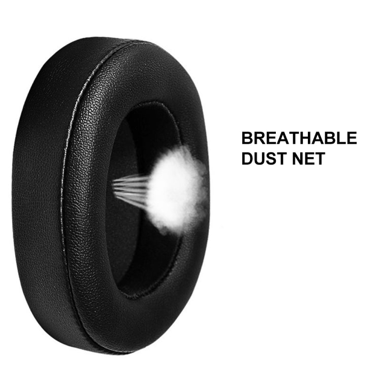 2pcs Capa de Espuma para Auriculares JBL E55BT, Cor: Sem LR, Preto, Azul, Cinzento, Vermelho, Verde, Cinzento, Sem LR, Veludo Espesso, Rede de Futebol Espessa
