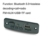 Módulo Decodificador Bluetooth JQ-D102BT com Amplificador para Gravação de Chamadas MP3, JQ-D102BT