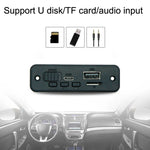 Módulo Decodificador Bluetooth JQ-D102BT com Amplificador para Gravação de Chamadas MP3, JQ-D102BT