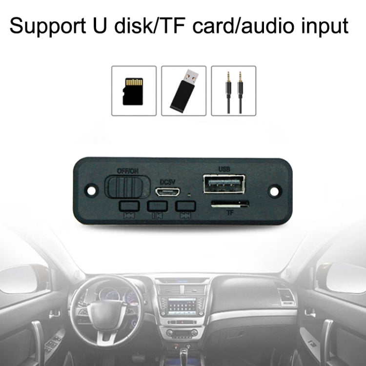 Módulo Decodificador Bluetooth JQ-D102BT com Amplificador para Gravação de Chamadas MP3, JQ-D102BT