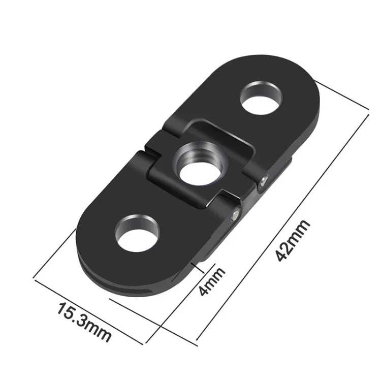 Base de Substituição Magnética Dobrável em Metal para GoPro HERO13 Black/HERO12 Black /HERO11 Black
