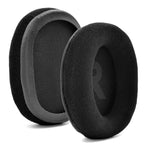 1 Par de Almofadas de Espuma de Memória para Logitech Logitech G Pro/G Pro X, 1 Par de Couro de Proteína Preto, 1 Par de Veludo Preto, 1 Par de Pele de Proteína Azul, 1 Par de Veludo Azul