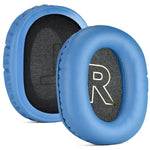 1 Par de Almofadas de Espuma de Memória para Logitech Logitech G Pro/G Pro X, 1 Par de Couro de Proteína Preto, 1 Par de Veludo Preto, 1 Par de Pele de Proteína Azul, 1 Par de Veludo Azul