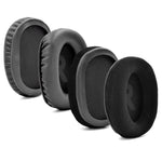 1 Par de Almofadas de Espuma de Memória para Logitech Logitech G Pro/G Pro X, 1 Par de Couro de Proteína Preto, 1 Par de Veludo Preto, 1 Par de Pele de Proteína Azul, 1 Par de Veludo Azul