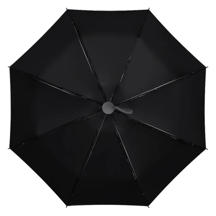 LY-0621 Guarda-chuva Simples de Cinco Dobras e Seis Varetas com Cola Preta, Seis Varetas Cúrcuma, Seis Varetas Rosa de Verão, Seis Varetas Azul Névoa, Seis Varetas Verde Matcha, Seis Varetas Azul Marinho, Seis Varetas Verde Tinta
