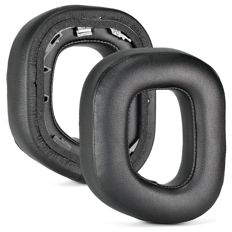 2pcs Almofadas Espessas para Auriculares CORSAIR HS80 RGB, Pele de Proteína, Couro PU+Veludo, Sensação de Gelo