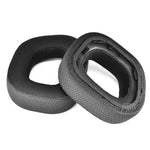2pcs Almofadas Espessas para Auriculares CORSAIR HS80 RGB, Pele de Proteína, Couro PU+Veludo, Sensação de Gelo
