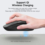 Módulo de Carregamento Sem Fios para Rato Logitech G502 / G703 / G403 / G903 / GPW / GPW2, Transparente, Flash