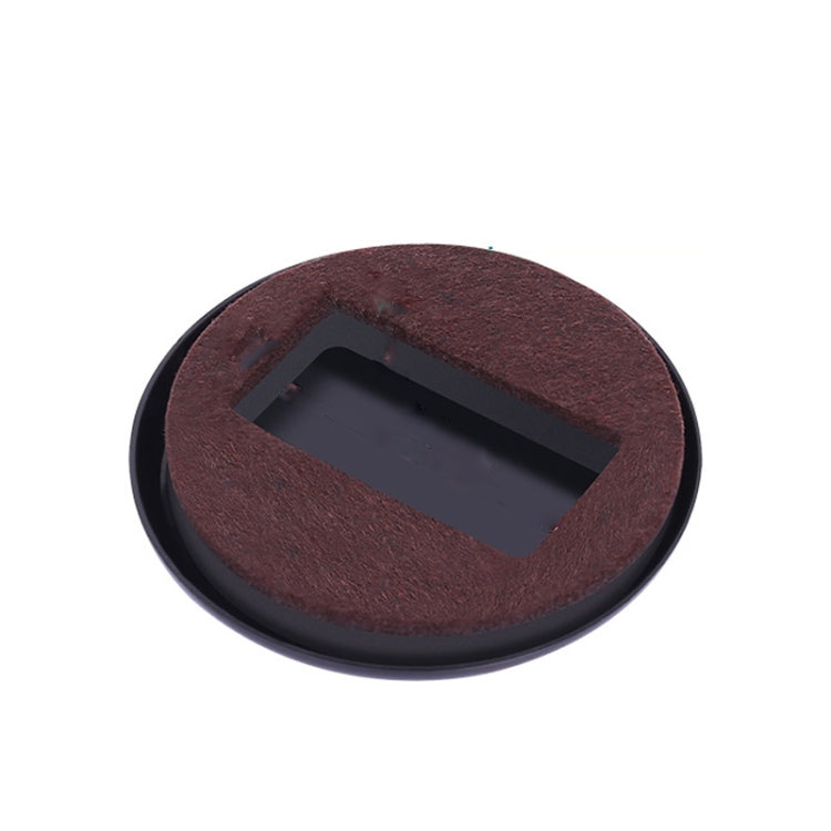 5 PCS Suporte para roldana de cadeira de computador Assento com rolo Almofada antiderrapante, Fundo quadrado em feltro cor feijão, Fundo quadrado em feltro castanho, Fundo redondo em plástico cor feijão, Fundo redondo em plástico preto