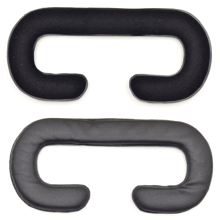 2 Unidades de Máscara de Espuma Facial em Pele PU para Olhos para Headset HTC VIVE VR, Espessura 2cm, Fina 1,5cm