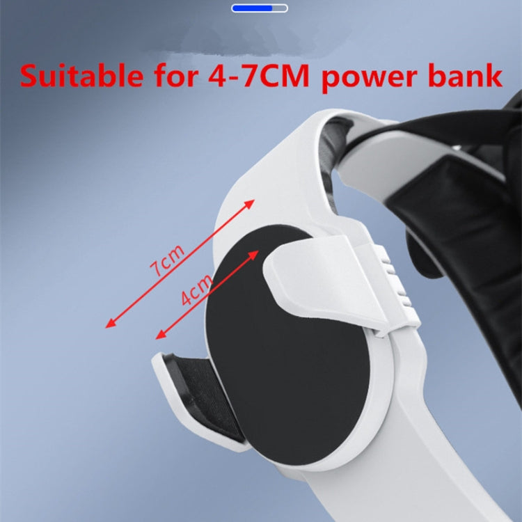 Correia de Cabeça VQ2 Elite com Suporte para Bateria para Meta Quest 2, Correia de Cabeça VQ2