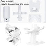 Suporte para Headset VR e Suporte para Comando para Meta Quest 2, Para Oculus Quest 2 Branco