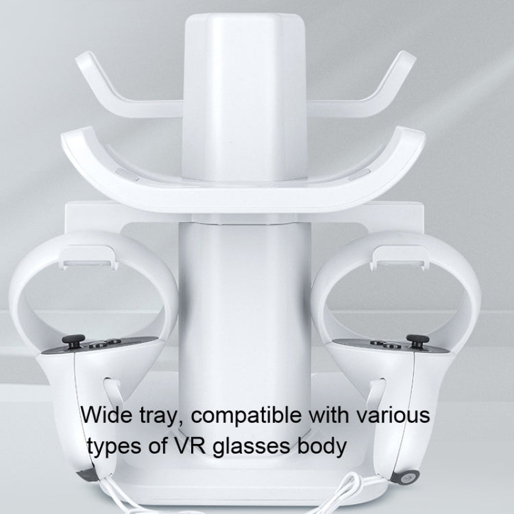 Suporte para Headset VR e Suporte para Comando para Meta Quest 2, Para Oculus Quest 2 Branco