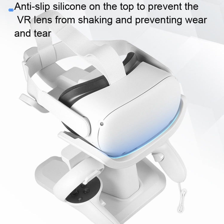 Suporte para Headset VR e Suporte para Comando para Meta Quest 2, Para Oculus Quest 2 Branco