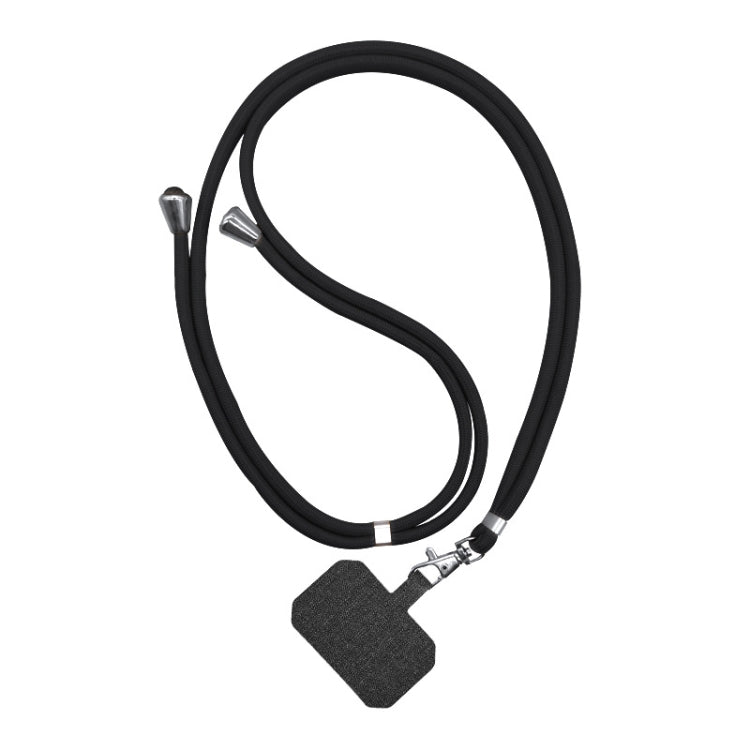 2 Unidades de Cordão Ajustável Destacável para Telemóvel com Cartão, Preto, Vermelho, Amarelo, Azul Céu, Vinho, Cinzento Claro, Cinzento Escuro, Azul Escuro, Branco