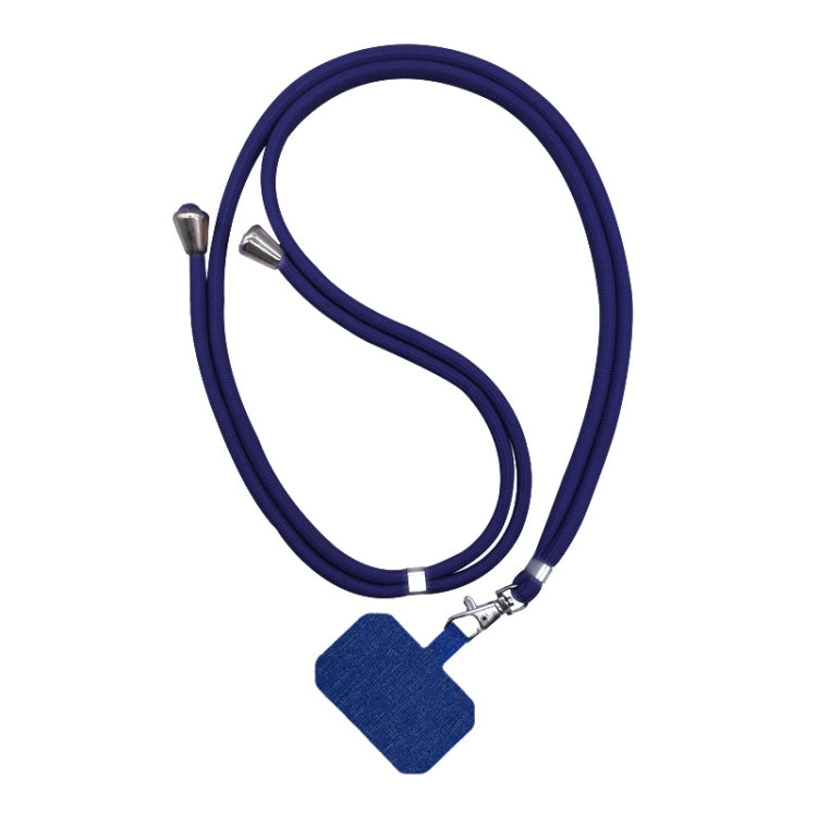 2 Unidades de Cordão Ajustável Destacável para Telemóvel com Cartão, Preto, Vermelho, Amarelo, Azul Céu, Vinho, Cinzento Claro, Cinzento Escuro, Azul Escuro, Branco