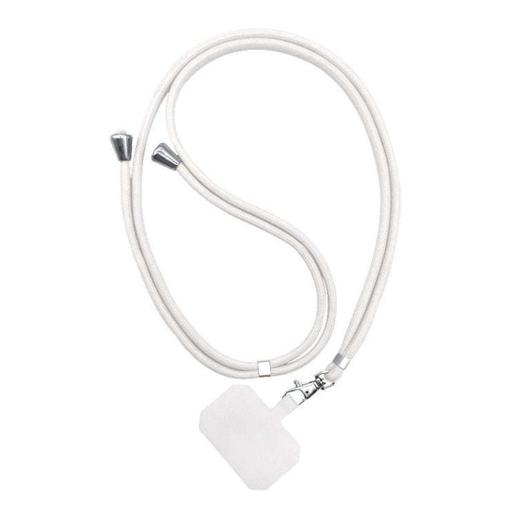 2 Unidades de Cordão Ajustável Destacável para Telemóvel com Cartão, Preto, Vermelho, Amarelo, Azul Céu, Vinho, Cinzento Claro, Cinzento Escuro, Azul Escuro, Branco