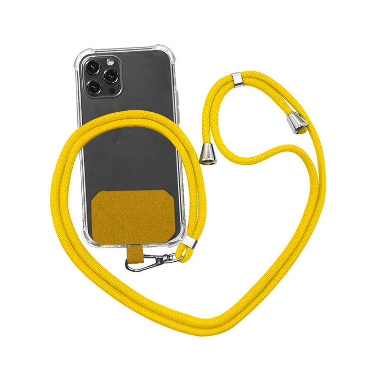 2 Unidades de Cordão Ajustável Destacável para Telemóvel com Cartão, Preto, Vermelho, Amarelo, Azul Céu, Vinho, Cinzento Claro, Cinzento Escuro, Azul Escuro, Branco