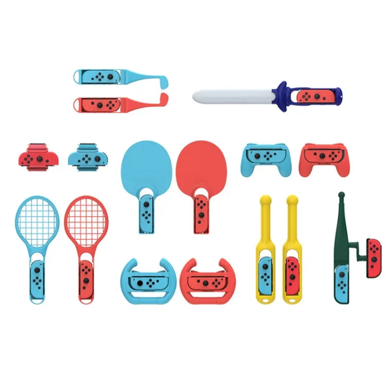 DOBE TNS-2125 18 In 1 Somatosensory Sports Set For Nintendo Switch, DOBE 18 In 1