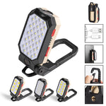 Luz de Trabalho COB com Gancho, Carregamento USB Lanterna de Emergência para Manutenção, Estilo:, W598A 8 Furos, W598B Pequena, W599A 10 Furos, W599B Grande