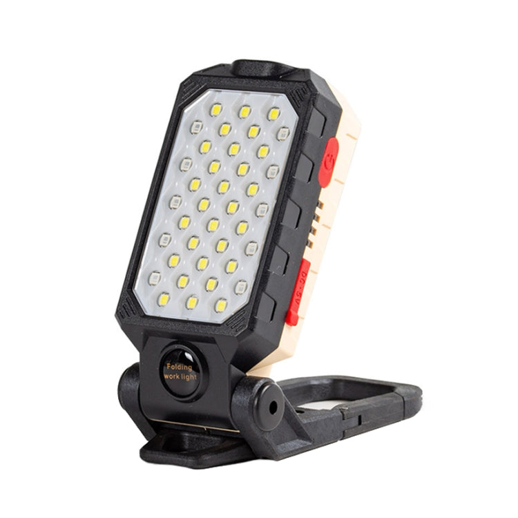 Luz de Trabalho COB com Gancho, Carregamento USB Lanterna de Emergência para Manutenção, Estilo:, W598A 8 Furos, W598B Pequena, W599A 10 Furos, W599B Grande