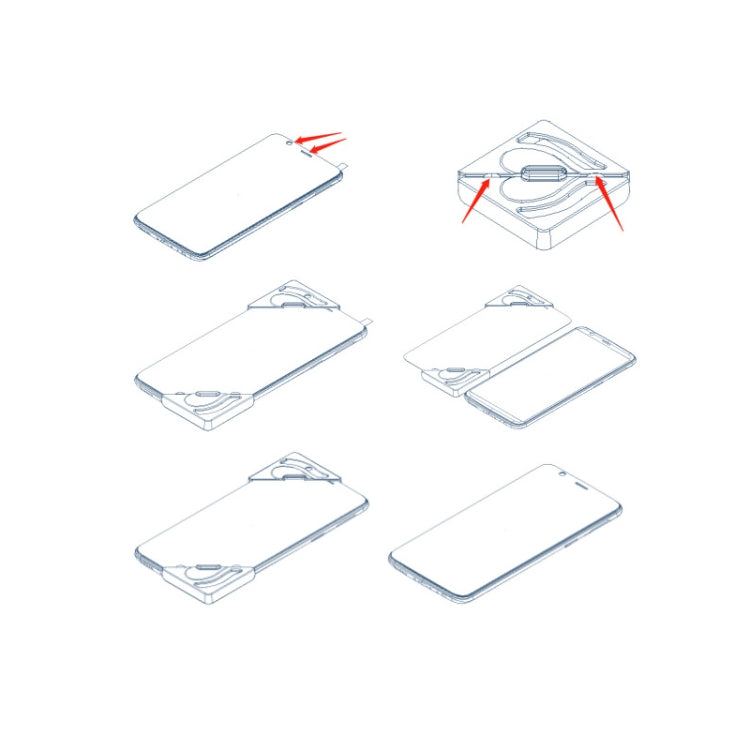 10 Unidades de Ferramenta Rápida de Adesivos para Telemóvel e Tablet para iPhone12mini/iPhone12/iPhone12Pro/iPhone12Pro Max, Especificação:, Telemóvel/Tablet Universal, ecrã iphone12mini 5.4, ecrã iphone12/12Pro 6.1, ecrã iphone12Pro Max 6.7