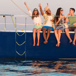 Escada especial para embarque em barco insuflável RT-1, Especificação:, 3 degraus (Verde), 4 degraus (Verde), 5 degraus (Verde), 3 degraus (Azul), 4 degraus (Azul), 5 degraus (Azul), 3 degraus (Vermelho), 4 degraus (Vermelho), 5 degraus (Vermelho)