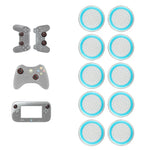 10 Tampas de Botão Luminosas de Silicone para Comando para PS5/PS4/PS3/ONE/360/PRO/série X/S