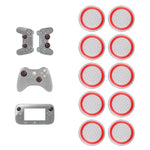 10 Tampas de Botão Luminosas de Silicone para Comando para PS5/PS4/PS3/ONE/360/PRO/série X/S