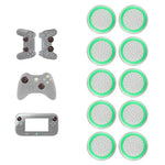 10 Tampas de Botão Luminosas de Silicone para Comando para PS5/PS4/PS3/ONE/360/PRO/série X/S