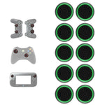 10 Tampas de Botão Luminosas de Silicone para Comando para PS5/PS4/PS3/ONE/360/PRO/série X/S